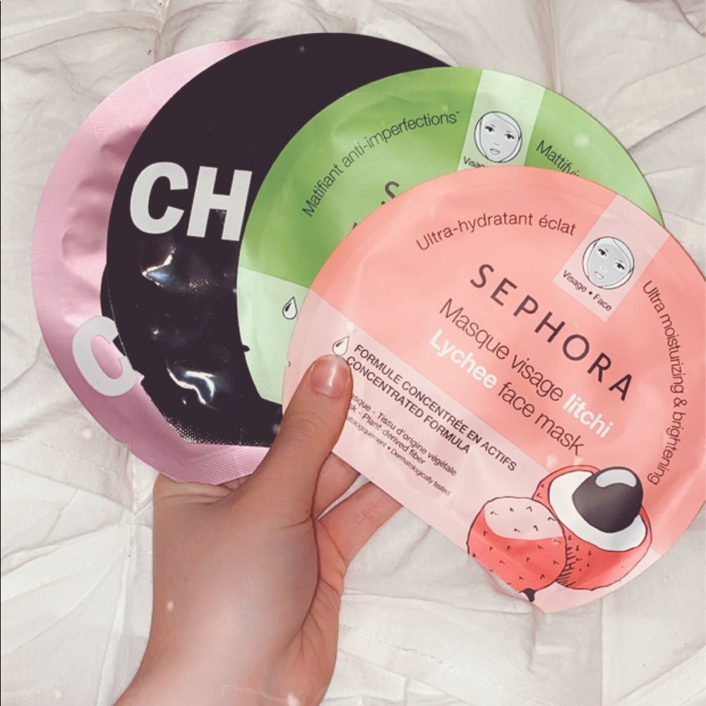 4 sheet masks
